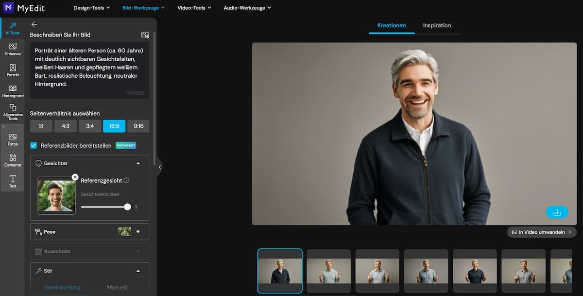 MyEdit - Die beste Alterungs-App